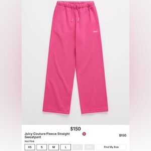Madhappy Hot Pink Wide-Leg Sweatpants
